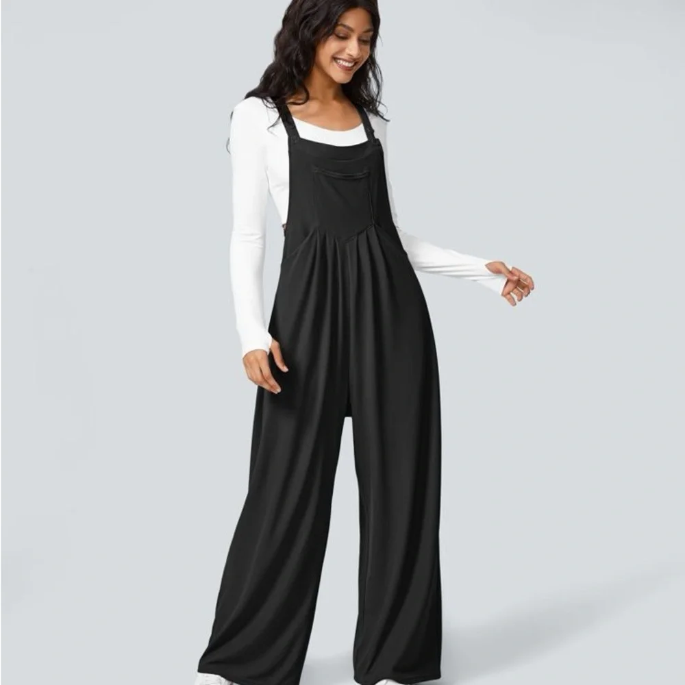 HALARA Black Women's Overalls - Picture 4 of 5